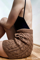 Cozycableshorts by annkathrinknits  - wool package