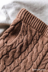 Cozycableshorts by annkathrinknits  - wool package