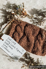 Cozycableshorts by annkathrinknits  - wool package