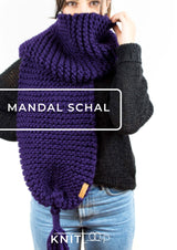 Mandal Schal Strickanleitung