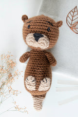 Mama und Baby Otter by Maschenmaedle | Wollpaket