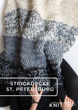 Strickanleitung Strickdecke St. Petersburg